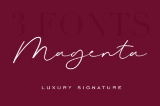 Elevating Brand Identity with Magenta Duo: A Signature Script for the Modern Creator
