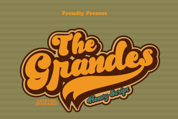 Grandes: The Vintage Script That Elevates Modern Design