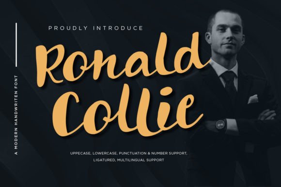 Introducing Ronald Collie: The Script Font That Redefines Elegance