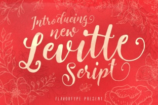 Levitte: The Script Font That Brings Natural Elegance to Your Designs