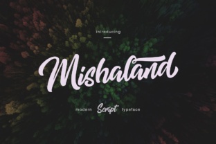 Mishaland: A Bold Typeface for High-Impact Visual Communication