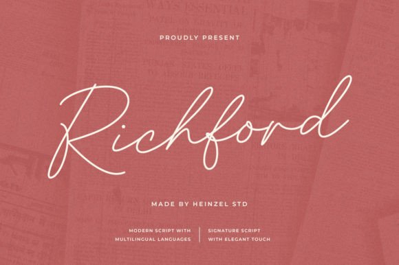 Richford: Elevating Visual Communication with Strategic Typography