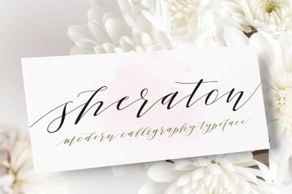 Sheraton: The Modern Script That Brings Romance to Every Project