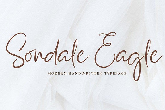 Sondale Eagle: The Elegant Script for Modern Branding