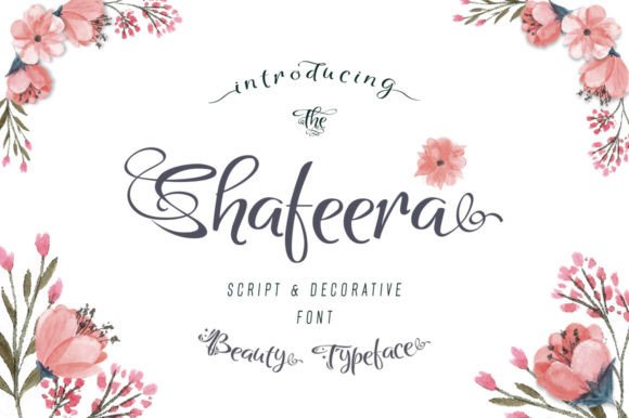 Unlock Your Creativity with Shafeera: The Ultimate Script Font for Modern Design Projects