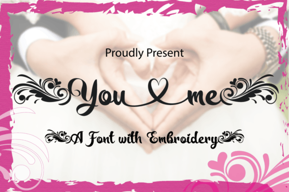 You and Me: A Playful Script for Modern Design